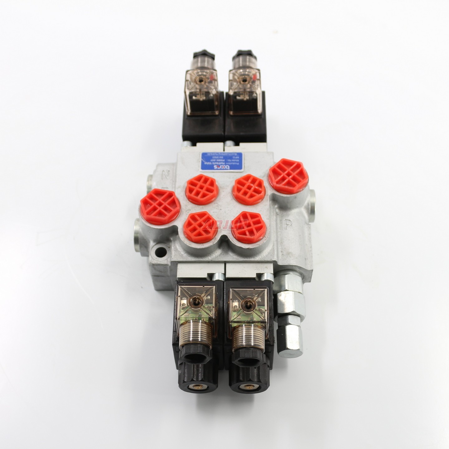 2 Spool Solenoid Monoblock Directional Valve P40-DKL