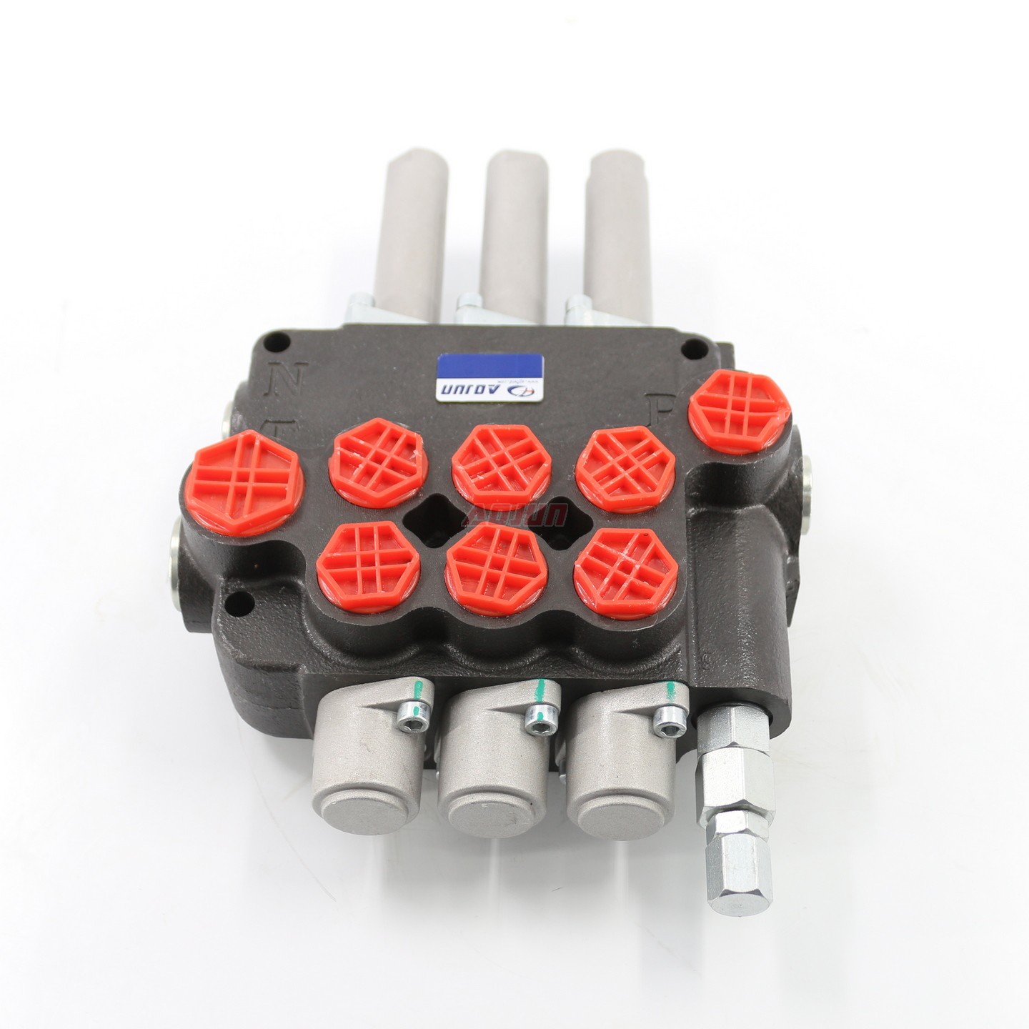 3 Spool Cable Monoblock Directional Valve P80