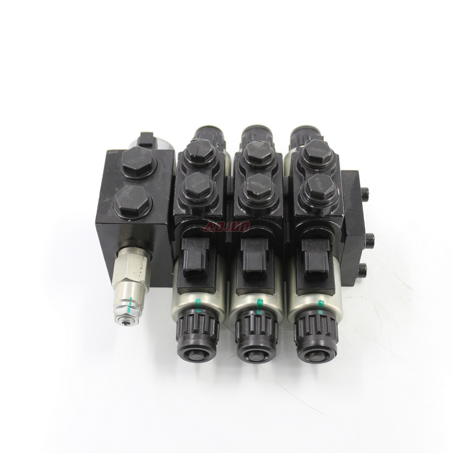 3 Spool Solenoid Solenoid Control Valve HDCF50