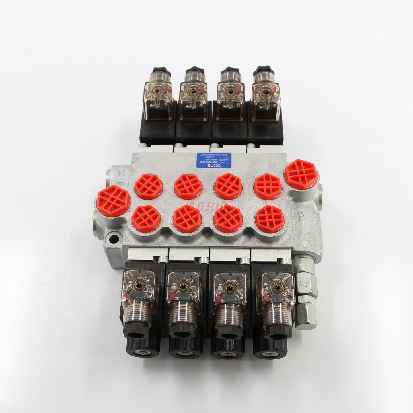 4 Spool Solenoid Monoblock Directional Valve P40-DKL