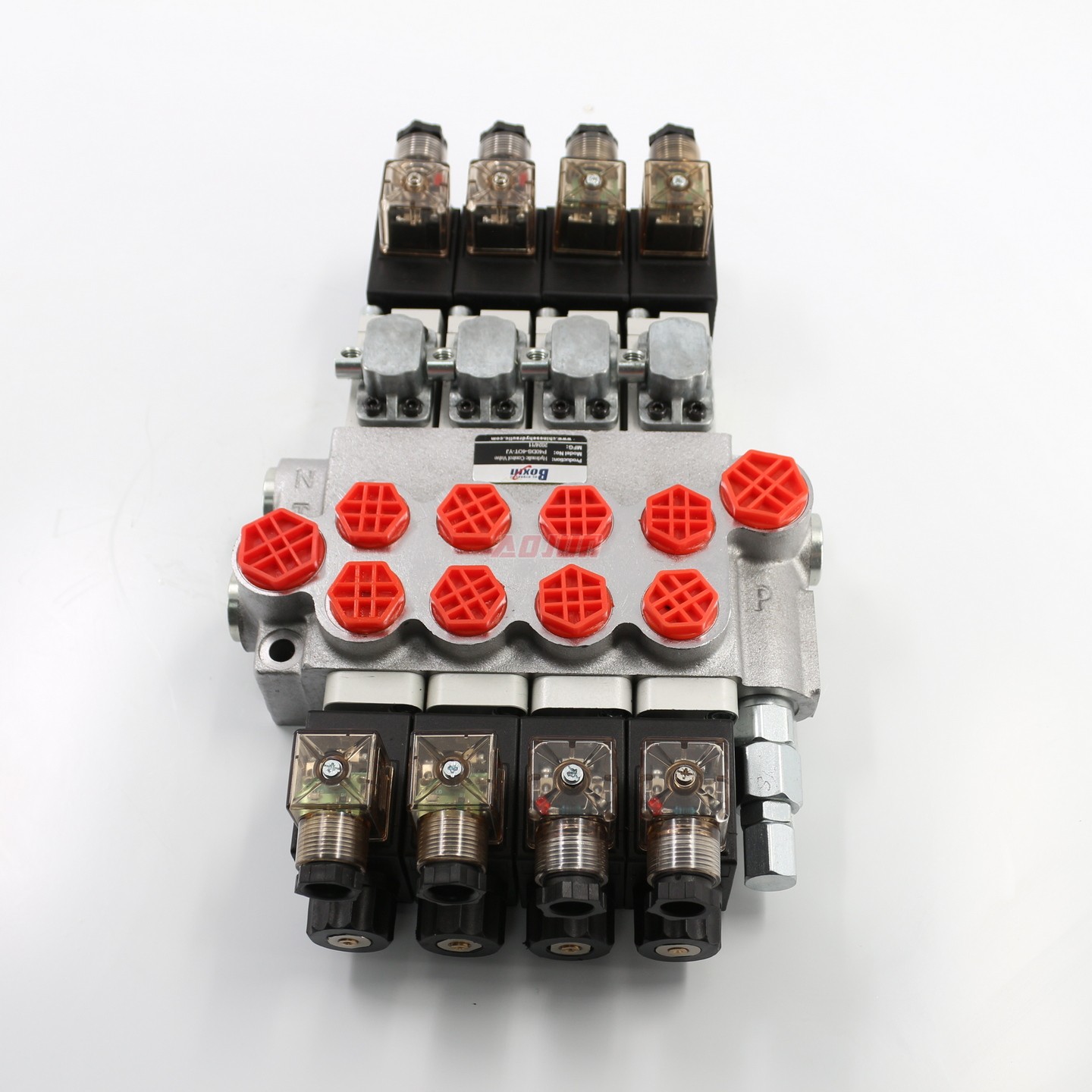 4 Spool Solenoid Monoblock Directional Valve P40-DS