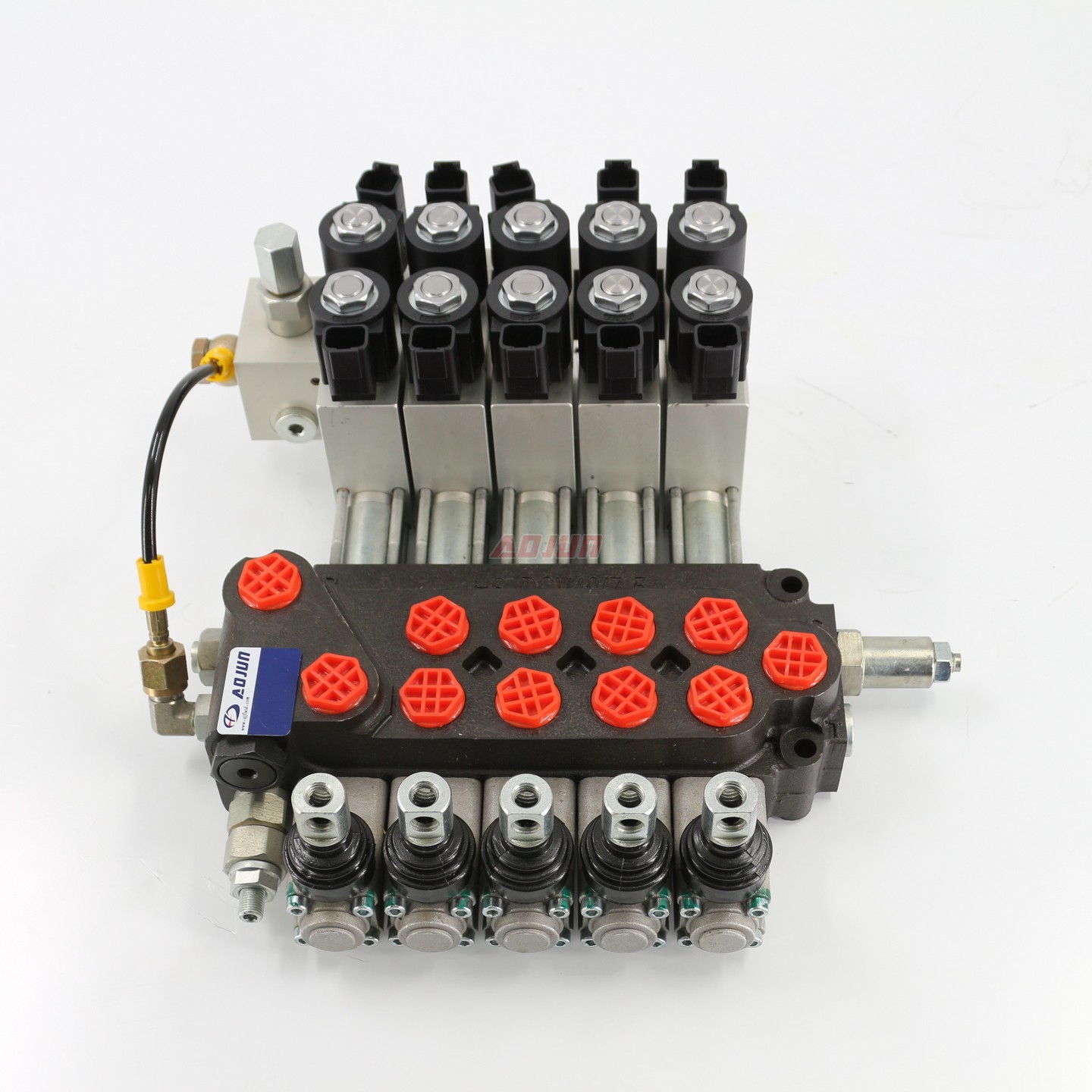 5 Spool Electro-hydraulic Monoblock Directional Valve DCV40DY