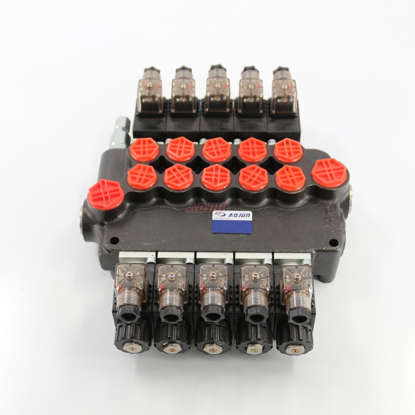 5 Spool Solenoid Monoblock Directional Valve P80