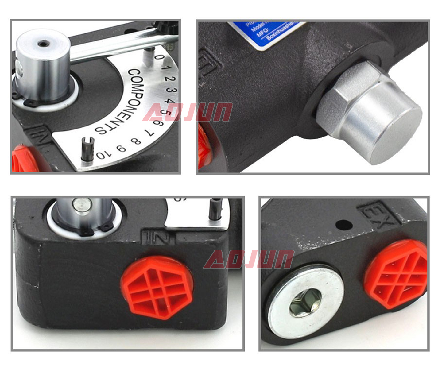 1 Spool Manual Flow Control Valve LKF60 detailed image
