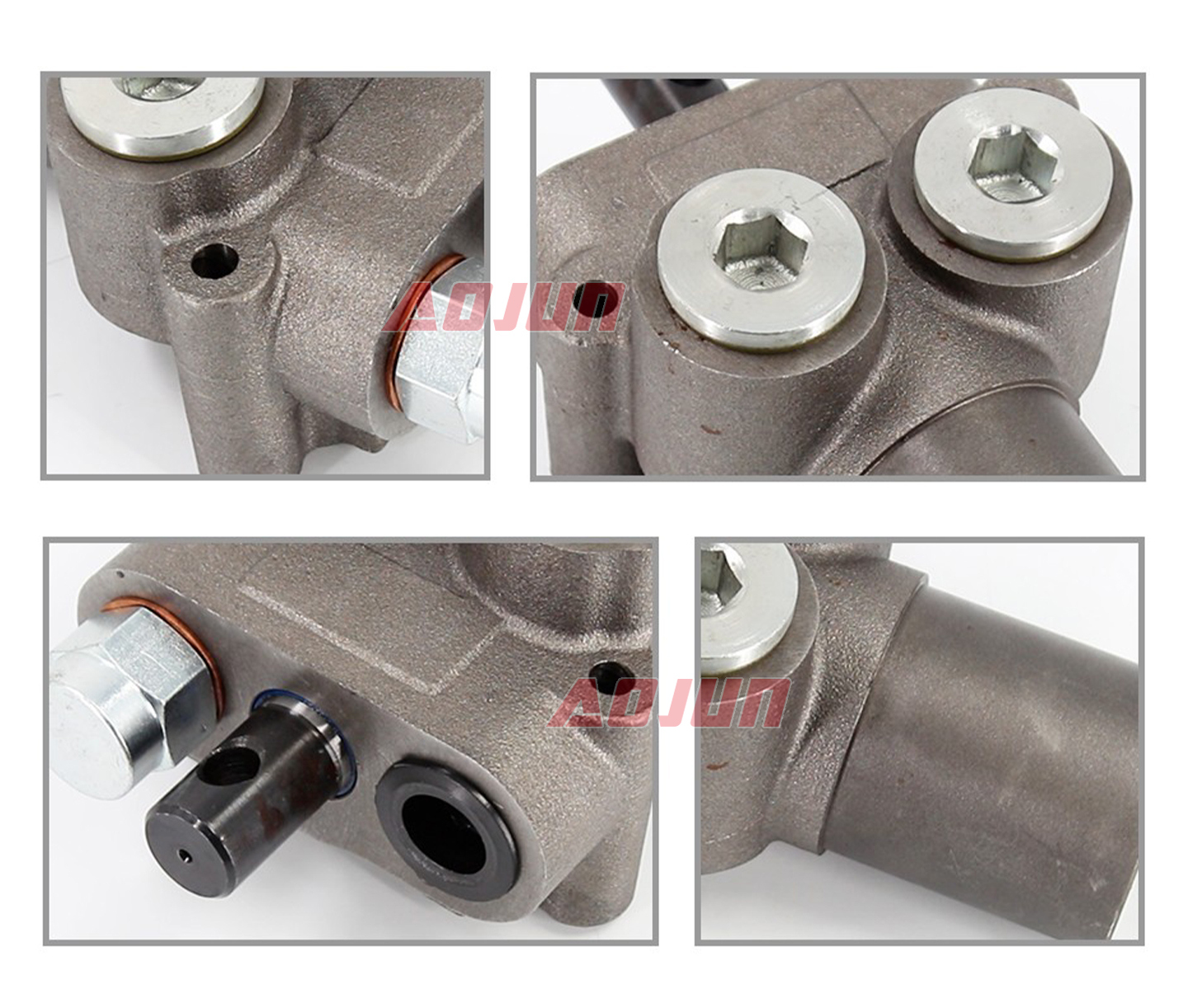 1 Spool Pneumatic Monoblock Directional Valve VMS140 detailed image