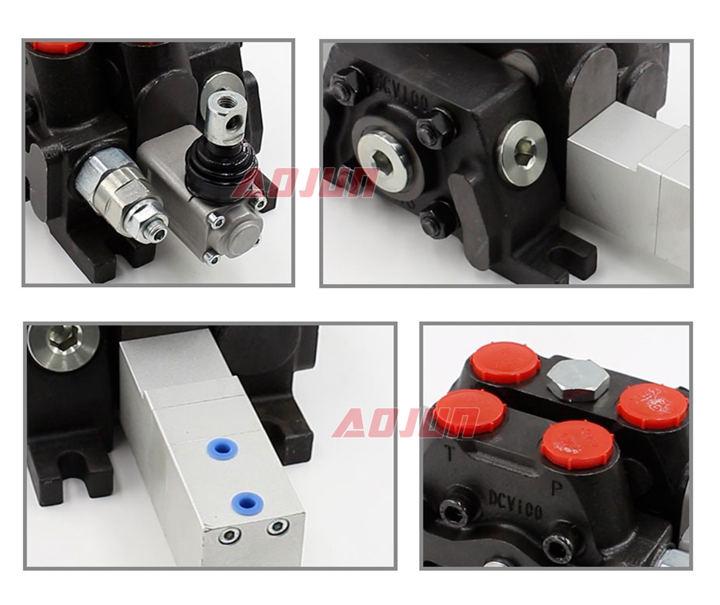 1 Spool Pneumatic Sectional Directional Valve DCV100 detailed image