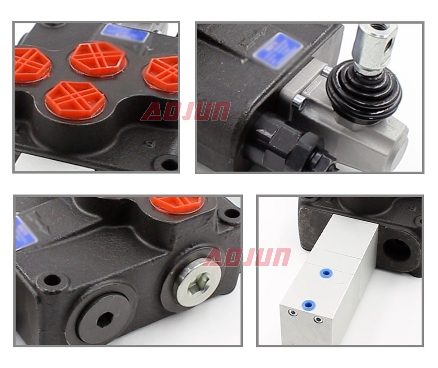 1 Spool Pneumatic Monoblock Directional Valve SD18 detailed image