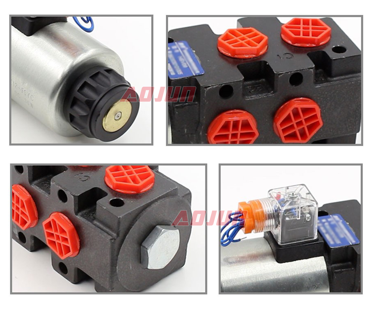 1 Spool Solenoid Flow Diverter Valve HSV09 detailed image
