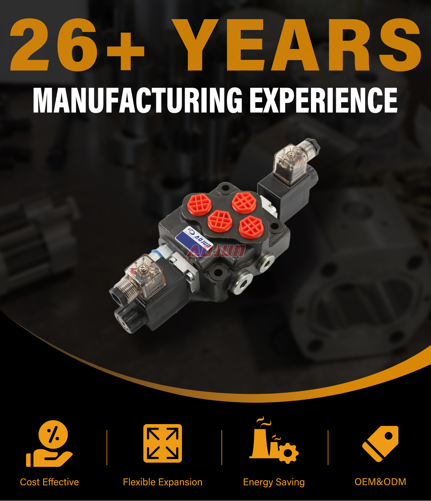 1 Spool Solenoid Monoblock Directional Valve SD5 detailed image