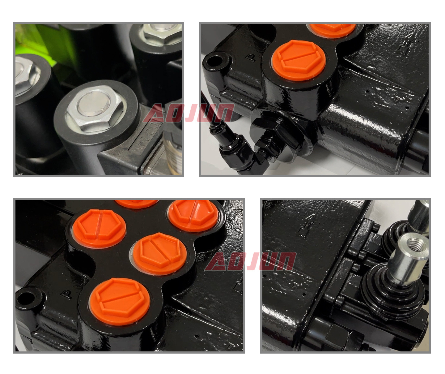 2 Spool Electro-hydraulic Monoblock Directional Valve SD18 detailed image