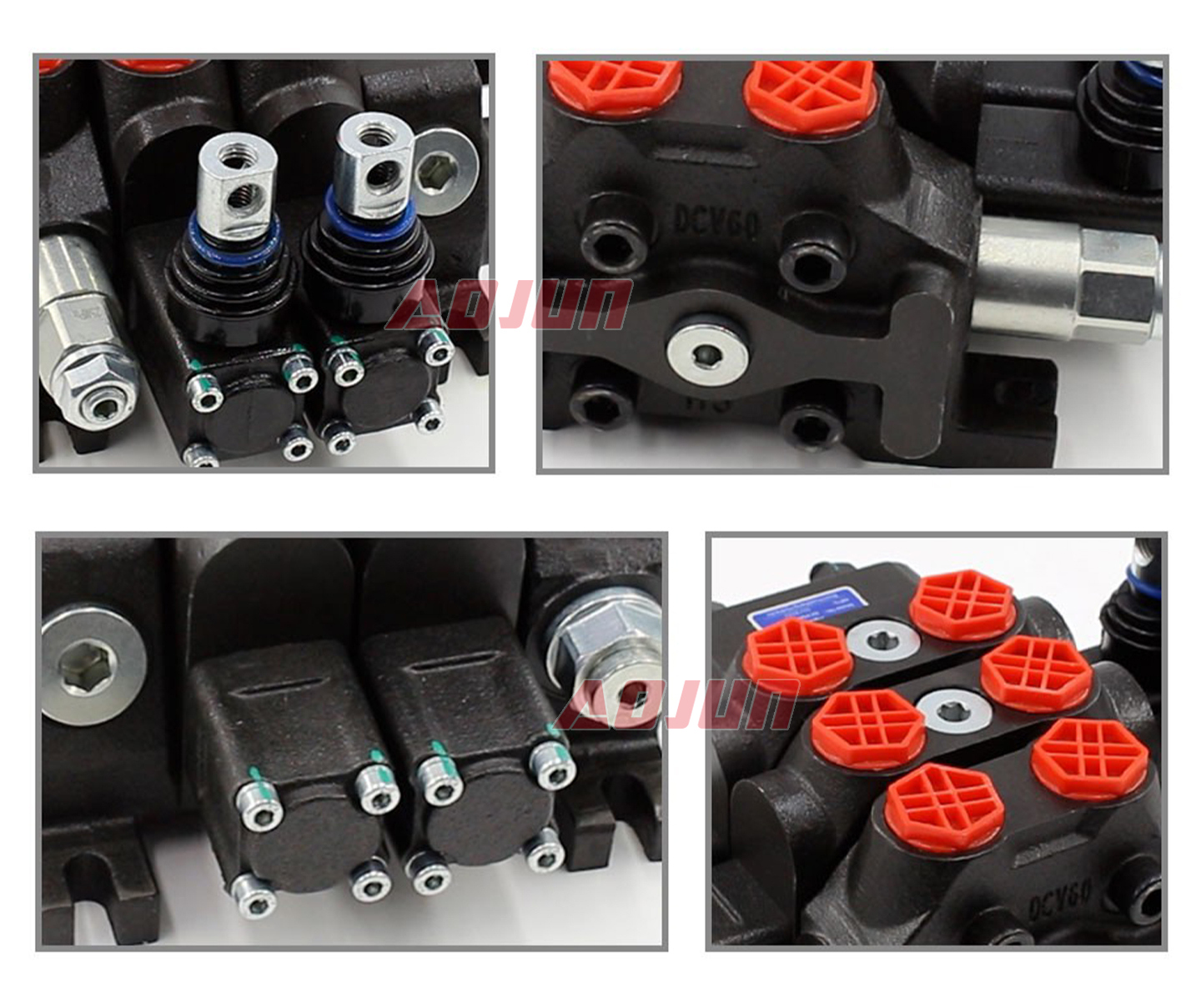 2 Spool Manual Sectional Directional Valve DCV60 detailed image