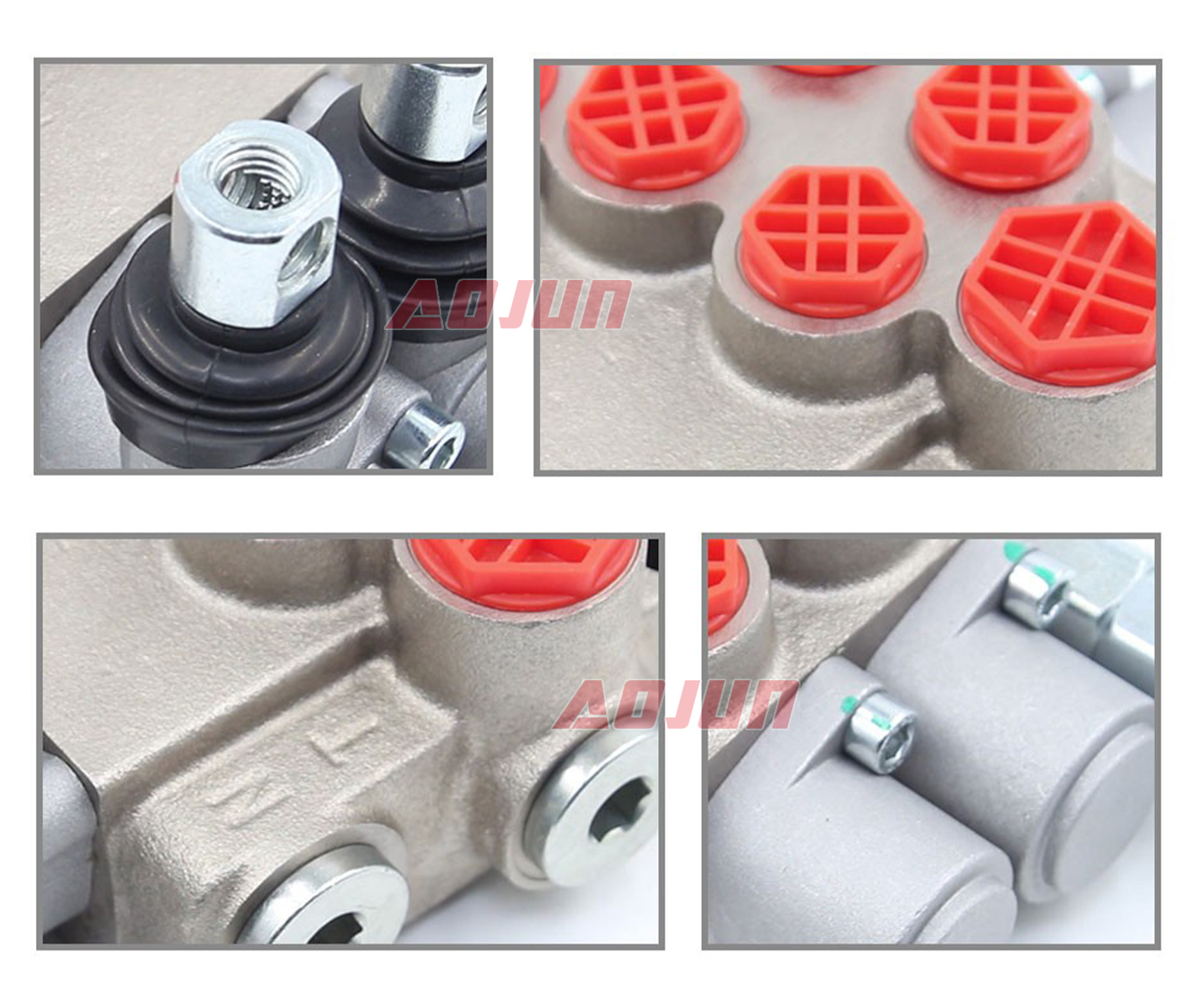 2 Spool Manual Monoblock Directional Valve P40-XNHJ detailed image