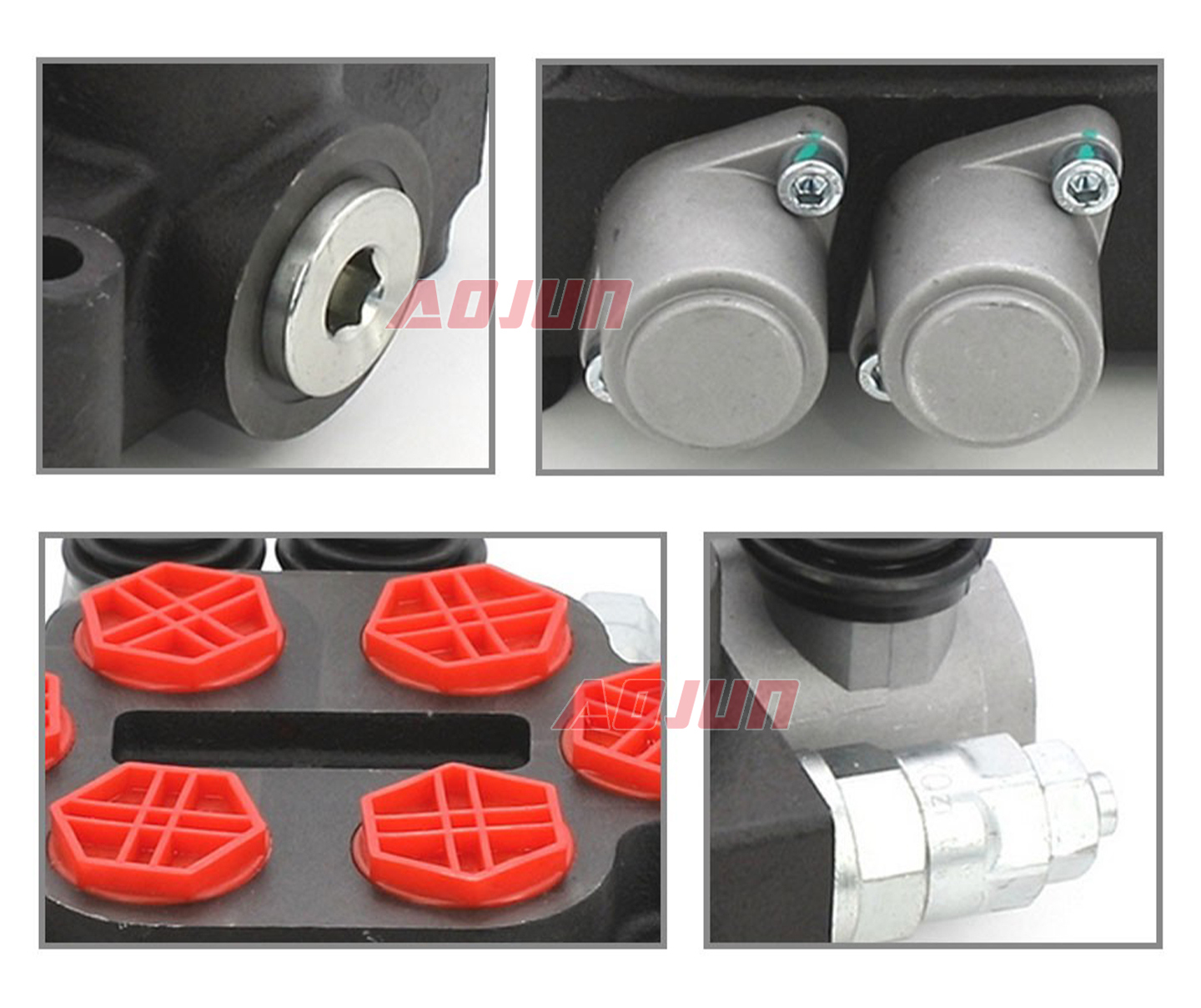 2 Spool Manual Hydraulic Control Valve ZT20 detailed image