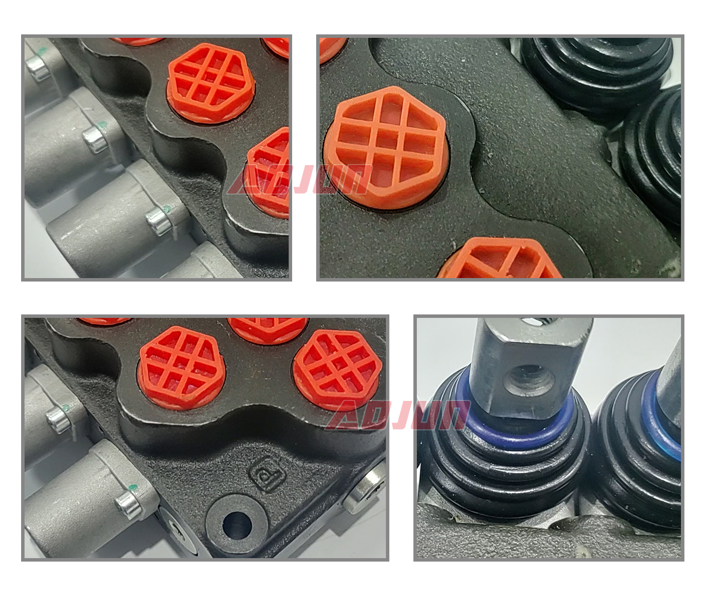 5 Spool Manual Monoblock Directional Valve SD5-G38 detailed image