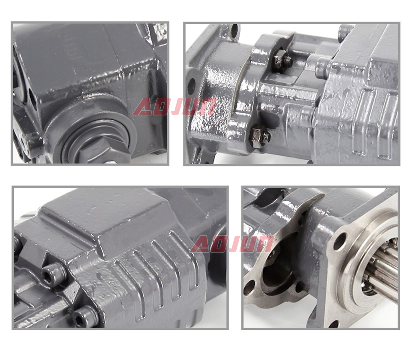 20 MPa (2900 psi) 110 cc/rev Hydraulic Gear Pump BF110A-ZF1 detailed image