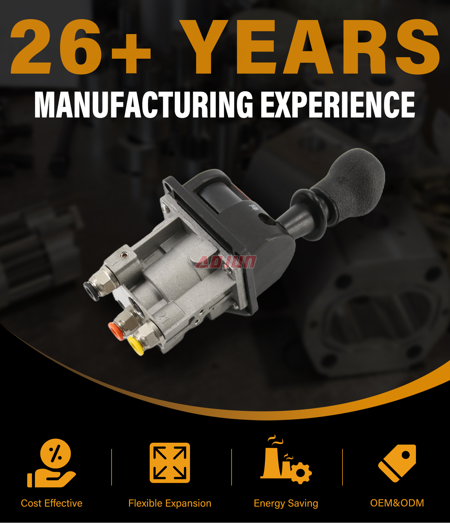 1 Spool Manual Pneumatic Control Valve BKQF34-A detailed image