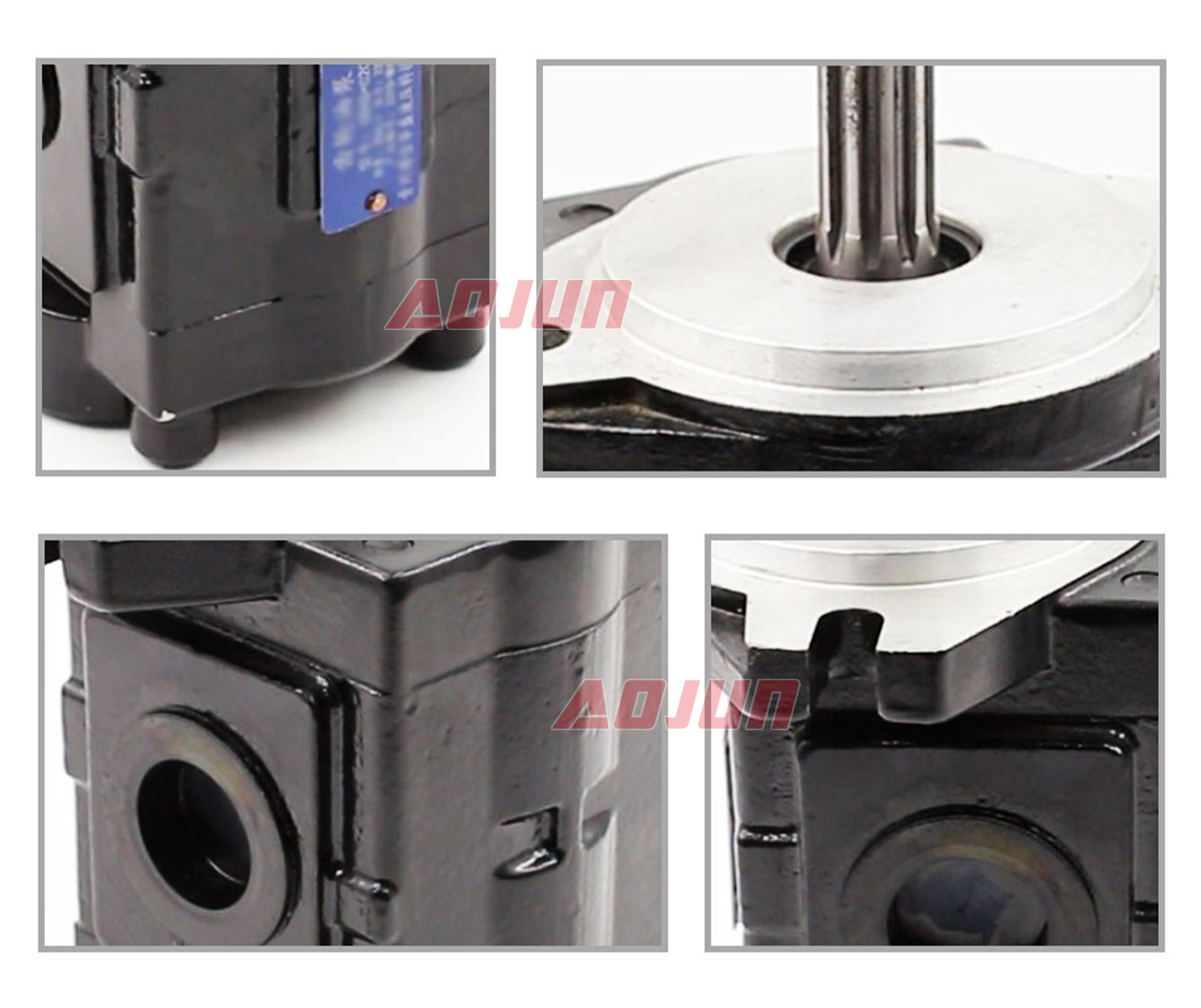 20 MPa (2900 psi) 20 cc/rev Hydraulic Gear Pump CBHS-C20 detailed image