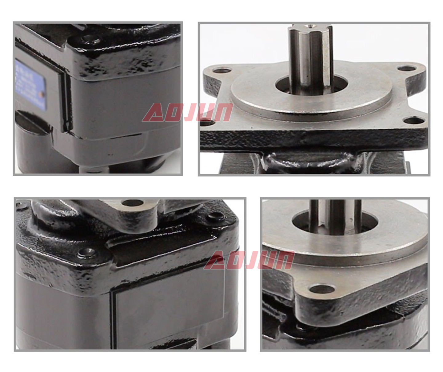 20 MPa (2900 psi) 20 cc/rev Hydraulic Gear Pump CBHS-F520R detailed image