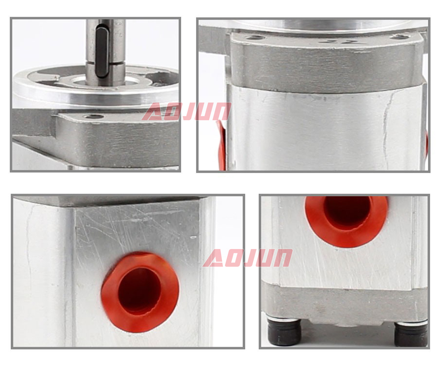 20 MPa (2900 psi) 4 cc/rev Hydraulic Gear Pump CBHS-FL304 detailed image