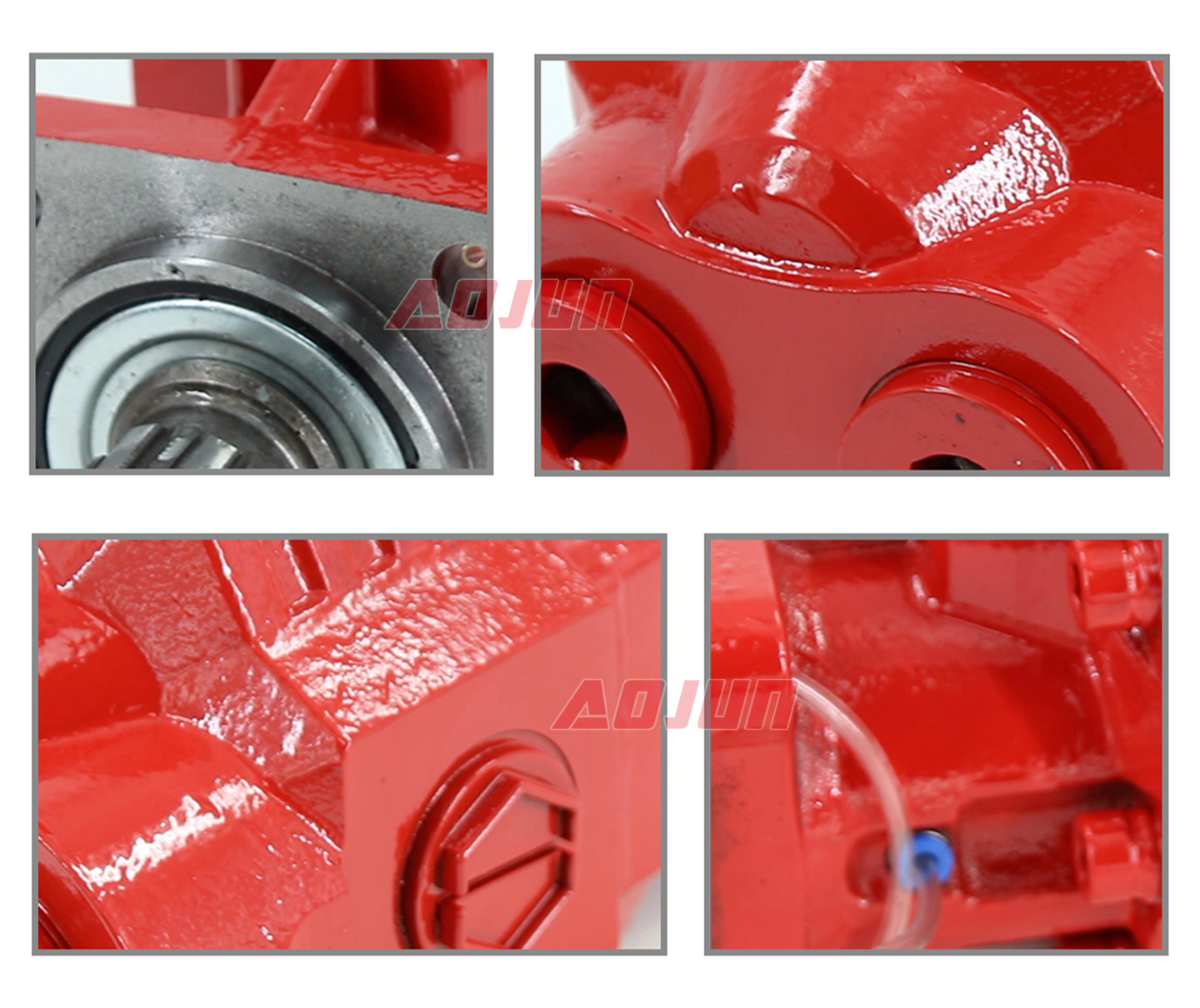 22 MPa (3190 psi) 63 cc/rev Hydraulic Gear Pump CBHW-ISO-63-X detailed image