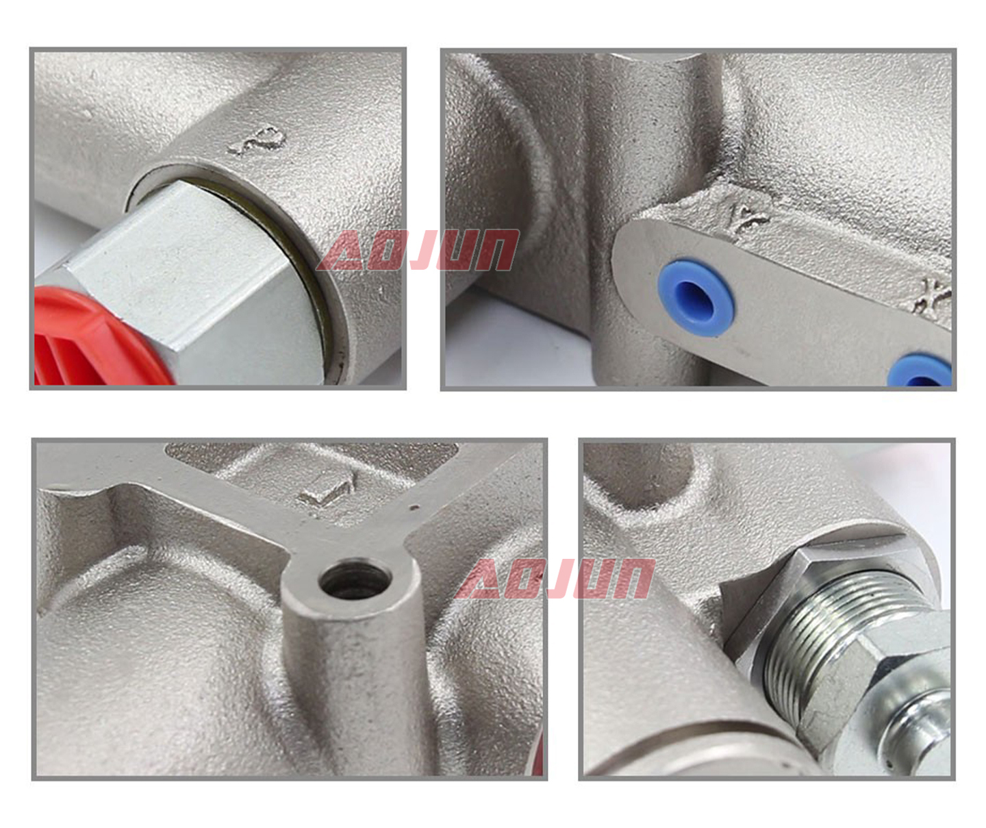 1 Spool Pneumatic Tipping Valve DM130 detailed image