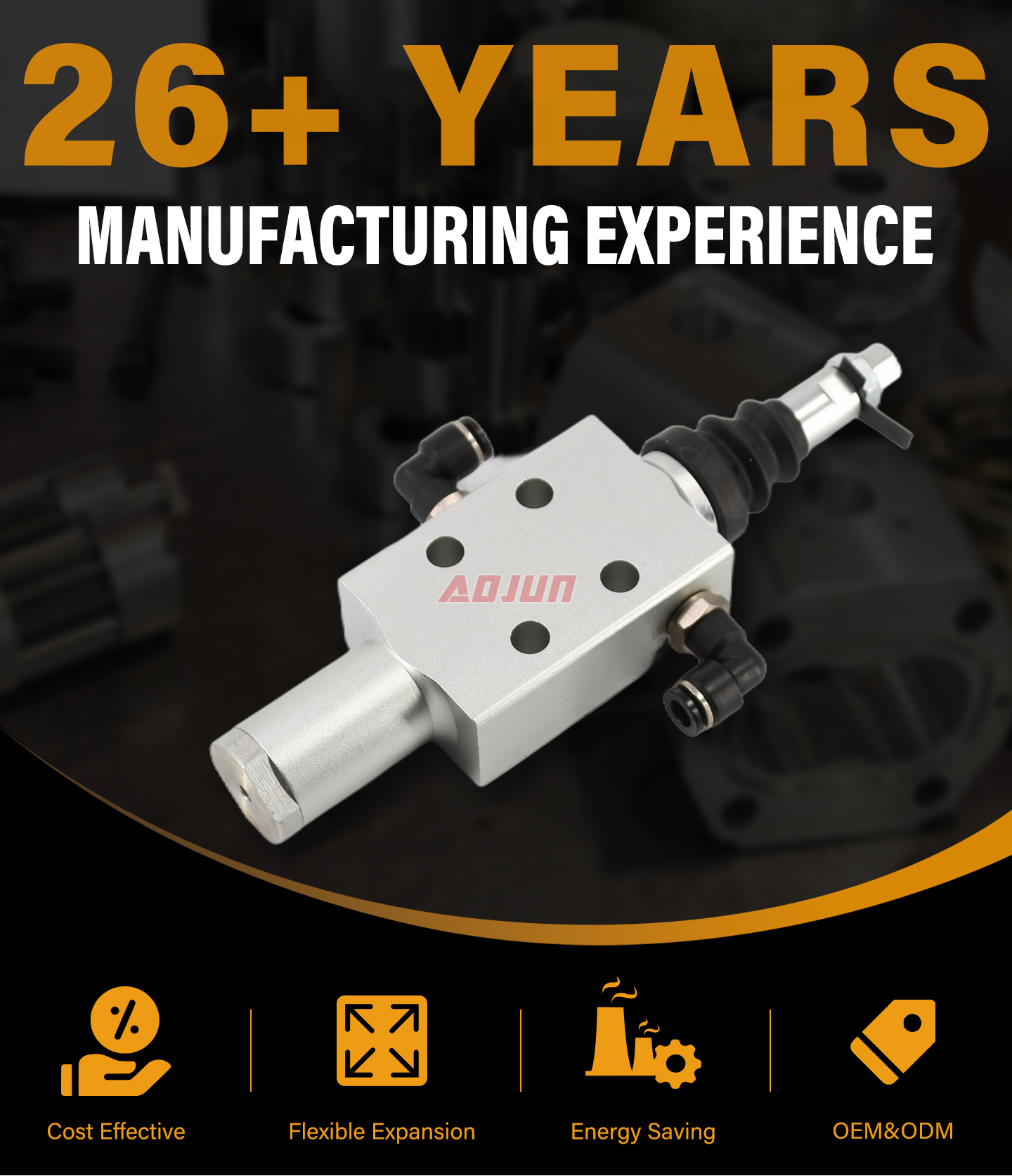 1 Spool Pneumatic Monoblock Directional Valve XQF-22W detailed image